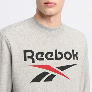 Poler&oacute;n Hombre Reebok Identity Big Logo Fleece Crew