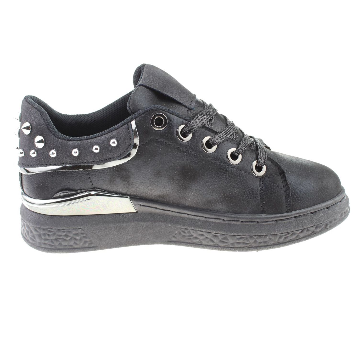 Zapatilla Mujer Negro Art. 51831black / Via Franca image number 2.0