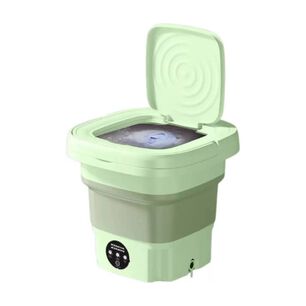 Mini Lavadora Port&aacute;til Con Desinfectar De Luz Azul 8l