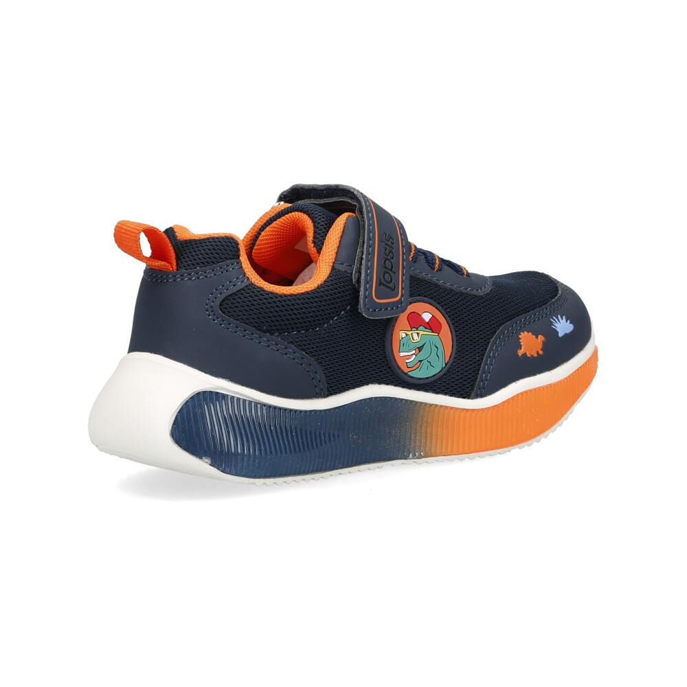Zapatilla Infantil Niño Topsis Navy image number 3.0