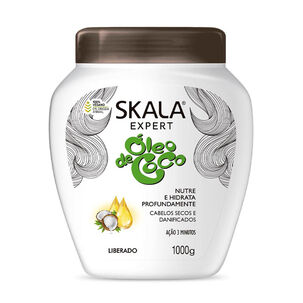 Máscara Hidratante Óleo De Coco Skala 1000 G
