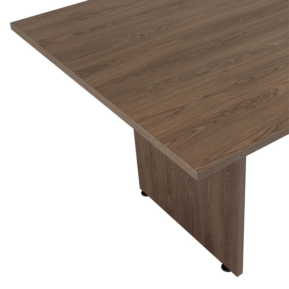 Mesa De Reunion 75x200x100 Cm Fm-054n - Negro Y Cafe Oscuro image number 3.0