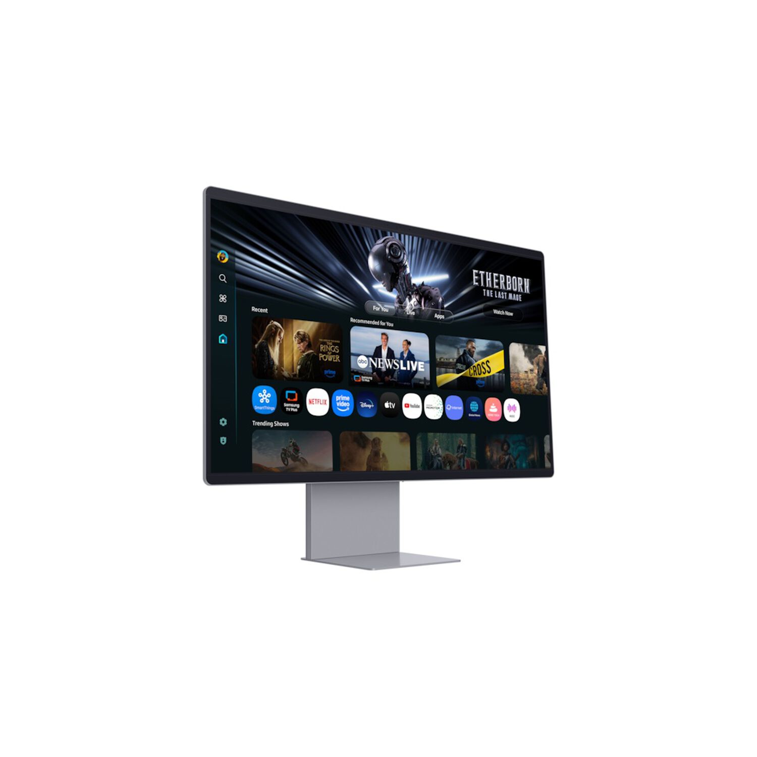 32" Smart Monitor M9 M90sf 4k Oled Samsung Vision Ai image number 4.0