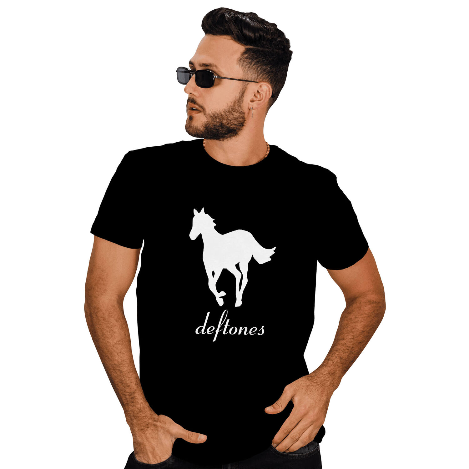 Polera Hombre Deftones Metal Rock D3 image number 0.0