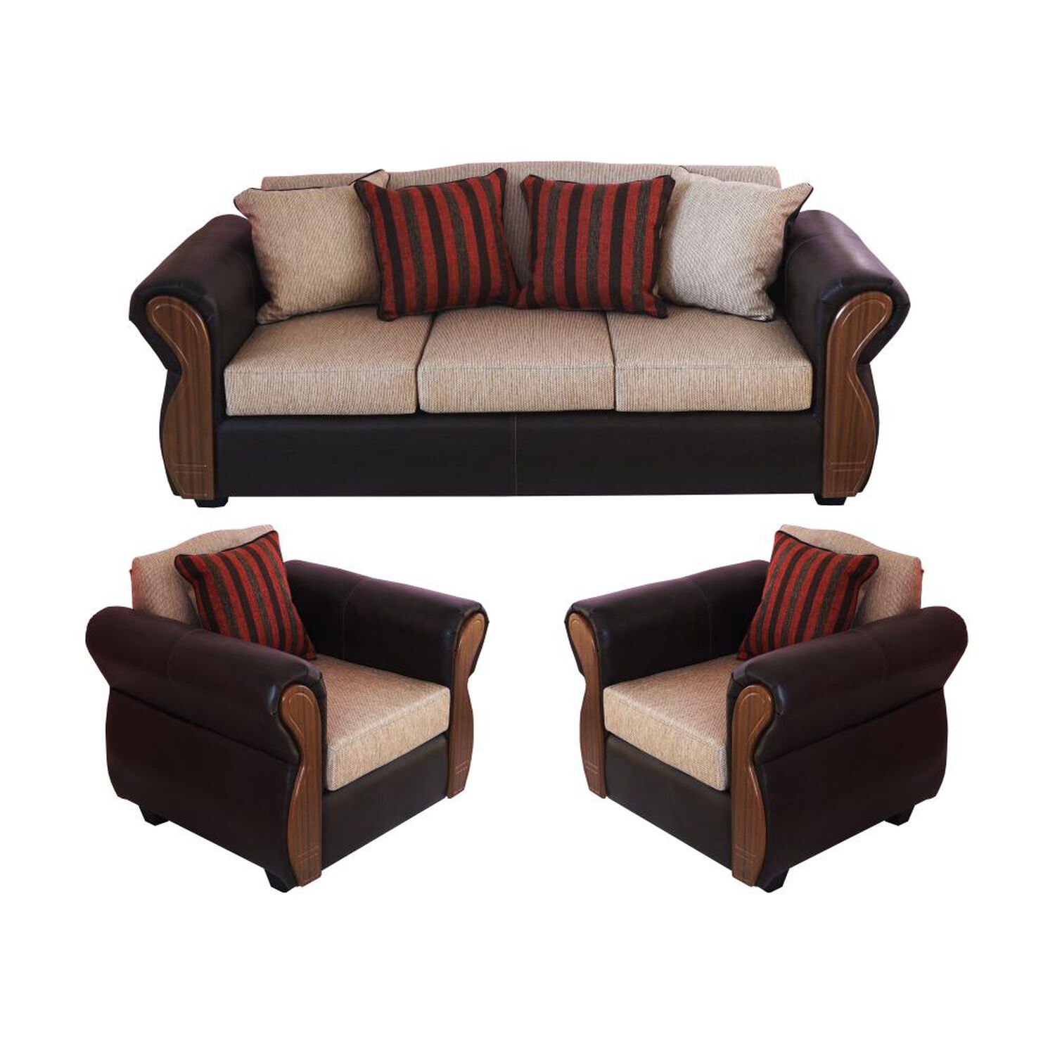 Juego De Living Elegant Detail Artemis / 3-1-1 Cuerpos image number 0.0
