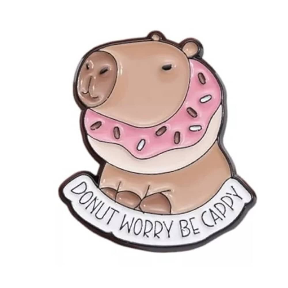 Pin Prendedor Capibara Carpincho image number 0.0