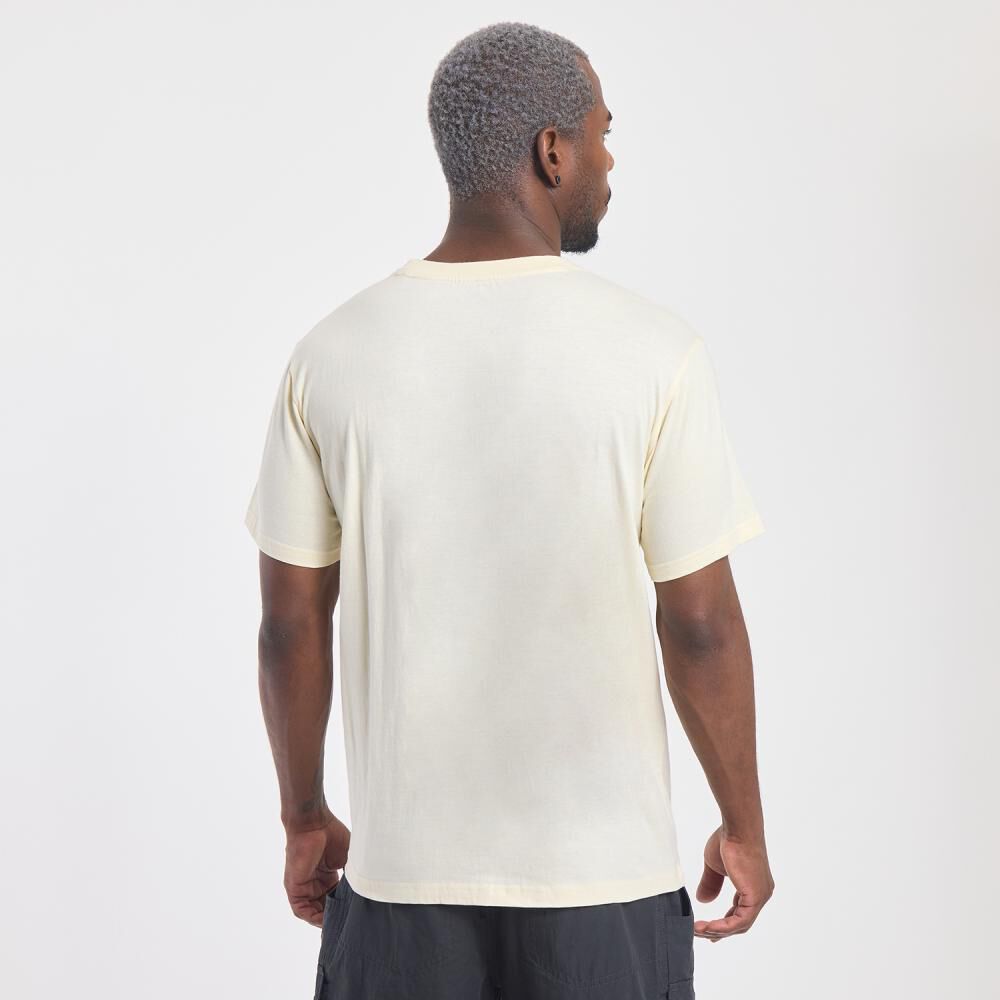 Polera Deportiva Lisa Slim Manga Corta Cuello Redondo Hombre Wetland image number 3.0