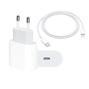Cargador De Carga R&aacute;pida 20w Con Cable Lightning Para Iphone