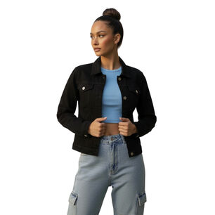 Chaqueta Mezclilla New Clasic Mujer