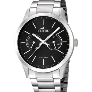 Reloj 15954/3 Lotus Negro Hombre Minimalist