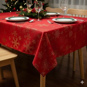 Mantel De Navidad Casaideal Rojo