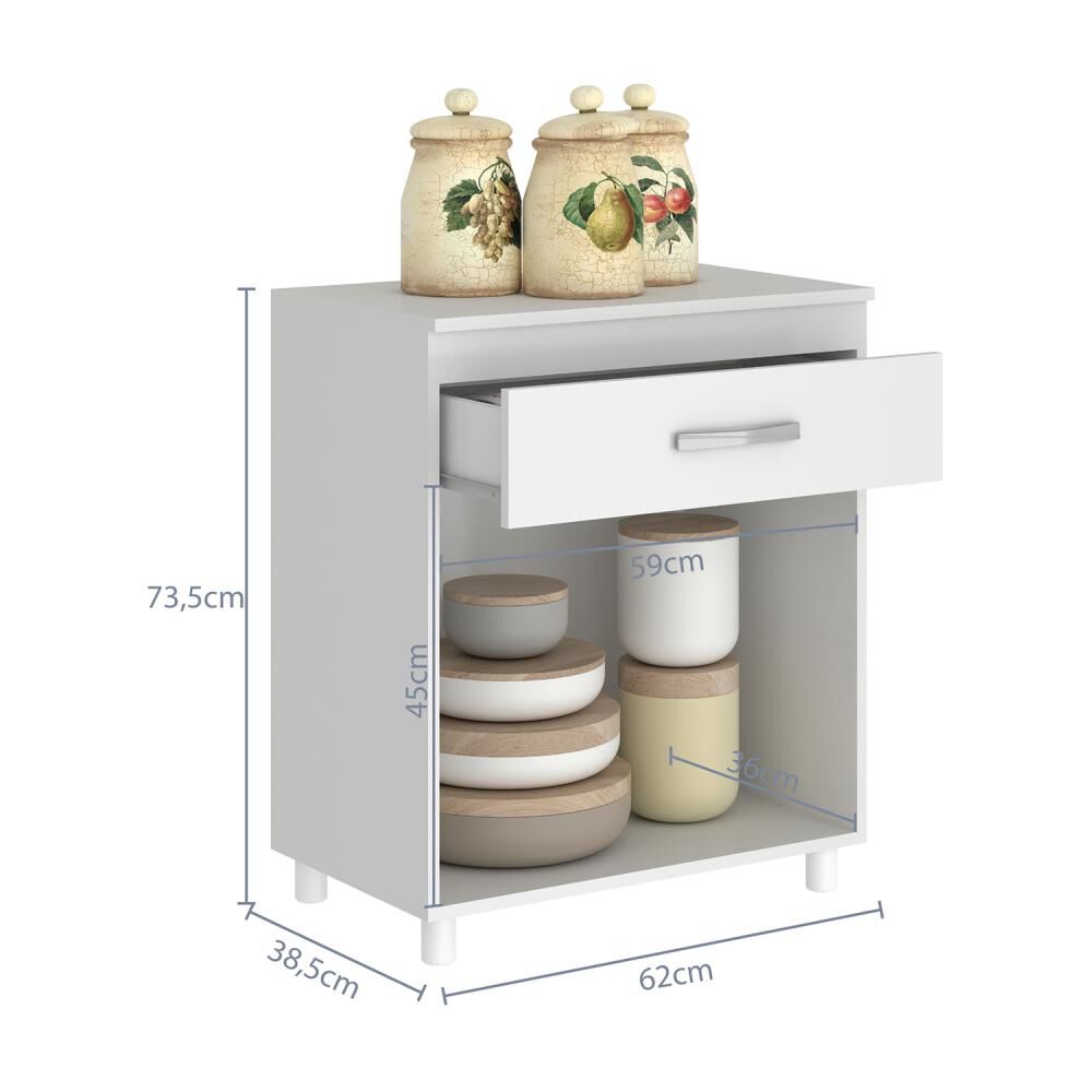Mueble De Cocina Cocina Auxiliar Vekkahome Betty image number 1.0