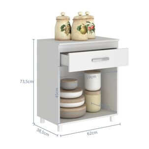 Mueble De Cocina Cocina Auxiliar Vekkahome Betty