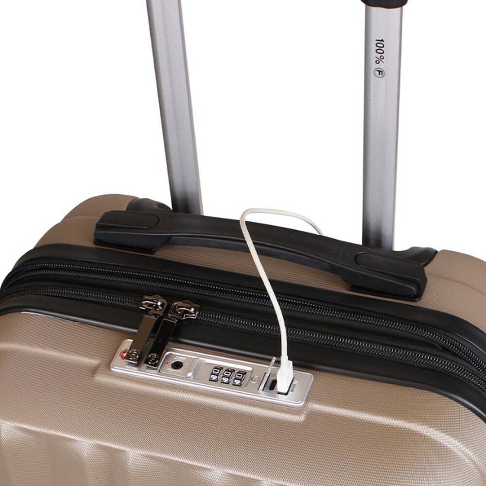 Maleta Flip Mediana Café 20kg F La Maleta De Chile image number 4.0