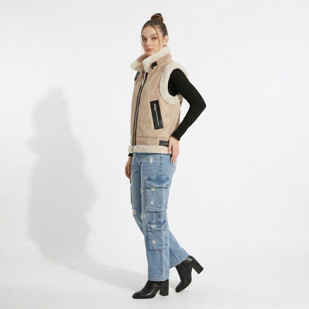 Chaleco Eco Soft Forro Chiporro Polar Mujer image number 1.0