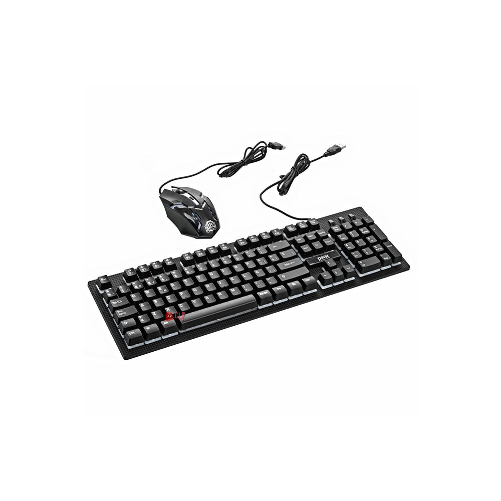 Kit Gamer Teclado Y Mouse Retroiluminado Annihilator - Ps image number 0.0