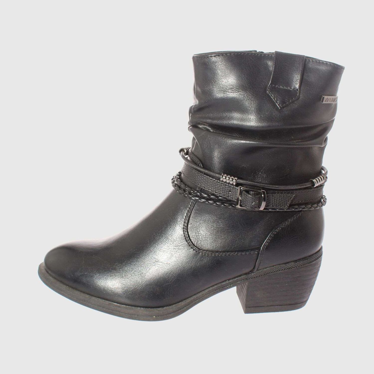 Bota Negro V&iacute;a Franca Art. 512083416negro image number 1.0