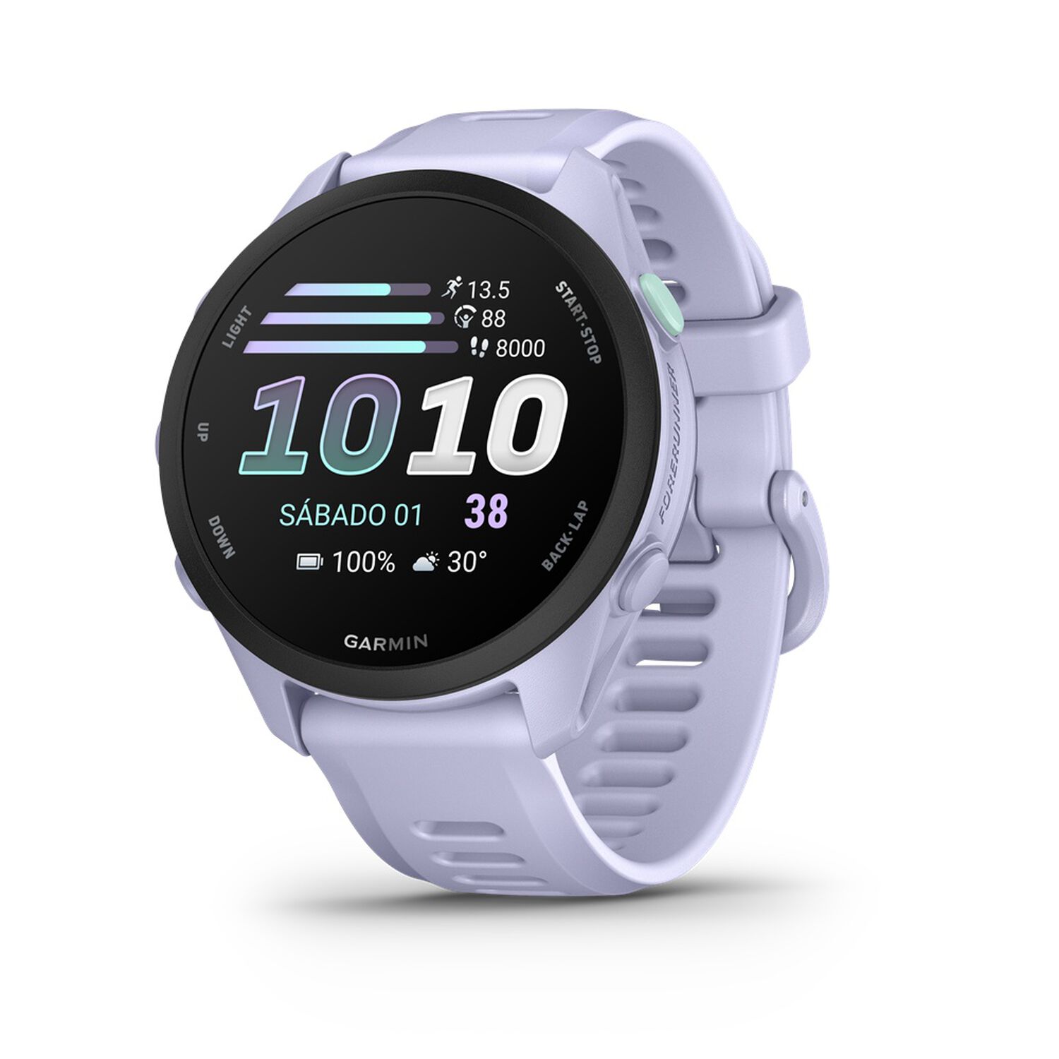 Smartwatch Forerunner 70 Cool Lavender Garmin image number 0.0