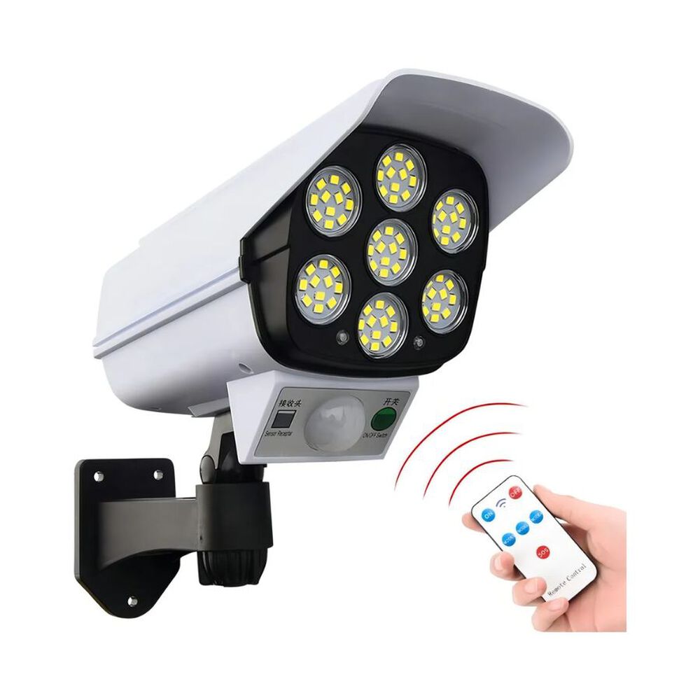 Foco Solar C&aacute;mara De Seguridad Con Sensor De Movimiento image number 0.0