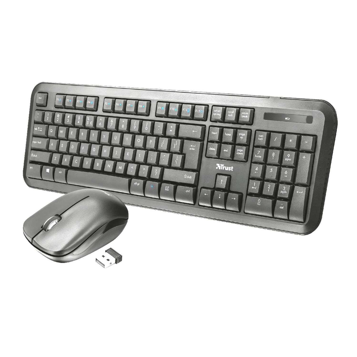 Kit Mouse Y Teclado Inalambrico Trust Nova Multiusos 2.4 Ghz image number 0.0
