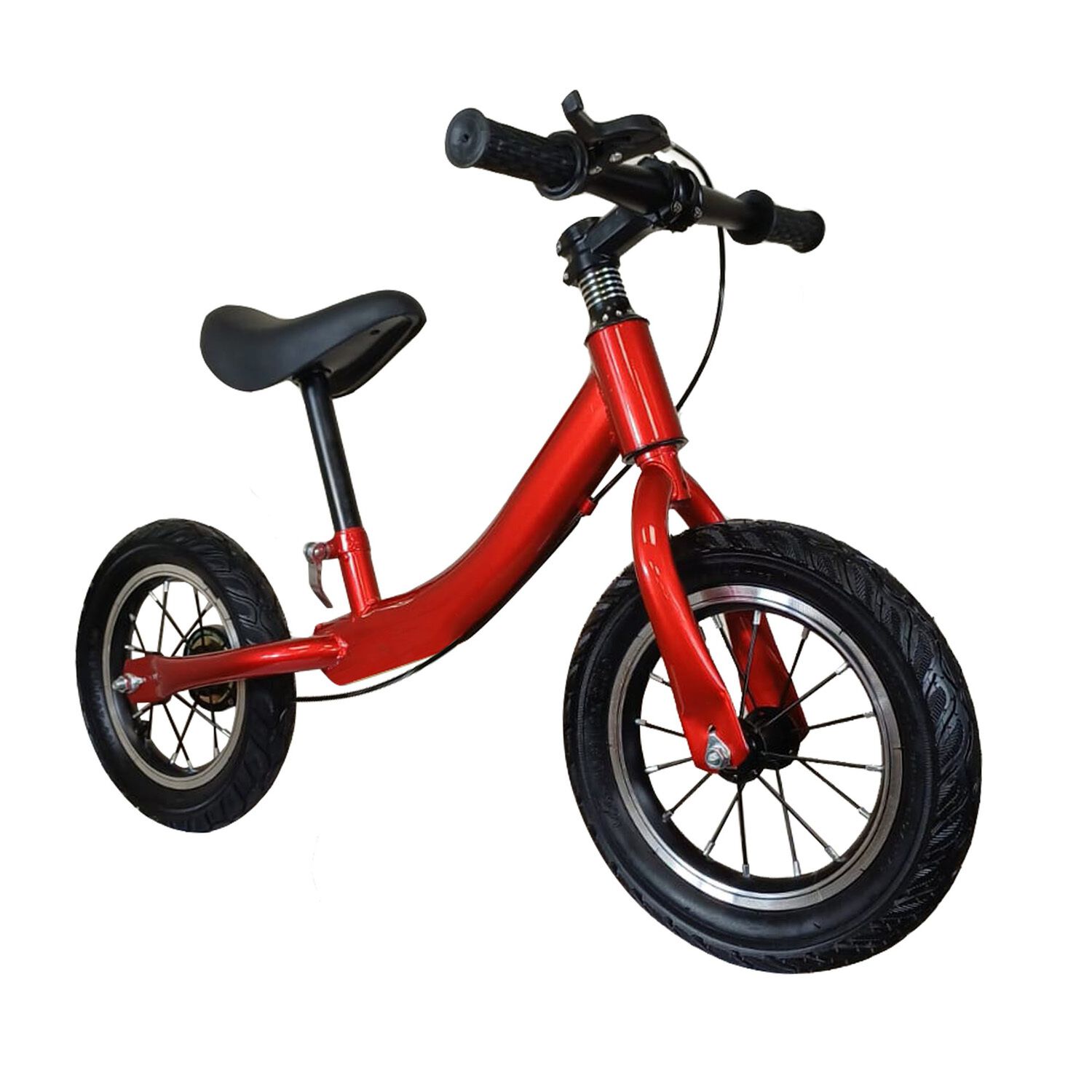 Bicicleta De Aprendizaje Ni&ntilde;os Y Ni&ntilde;as Infantil Frenos Roja image number 0.0