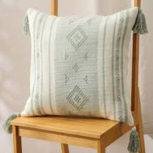 Set De 2 Cojines Kilim Con Borlas