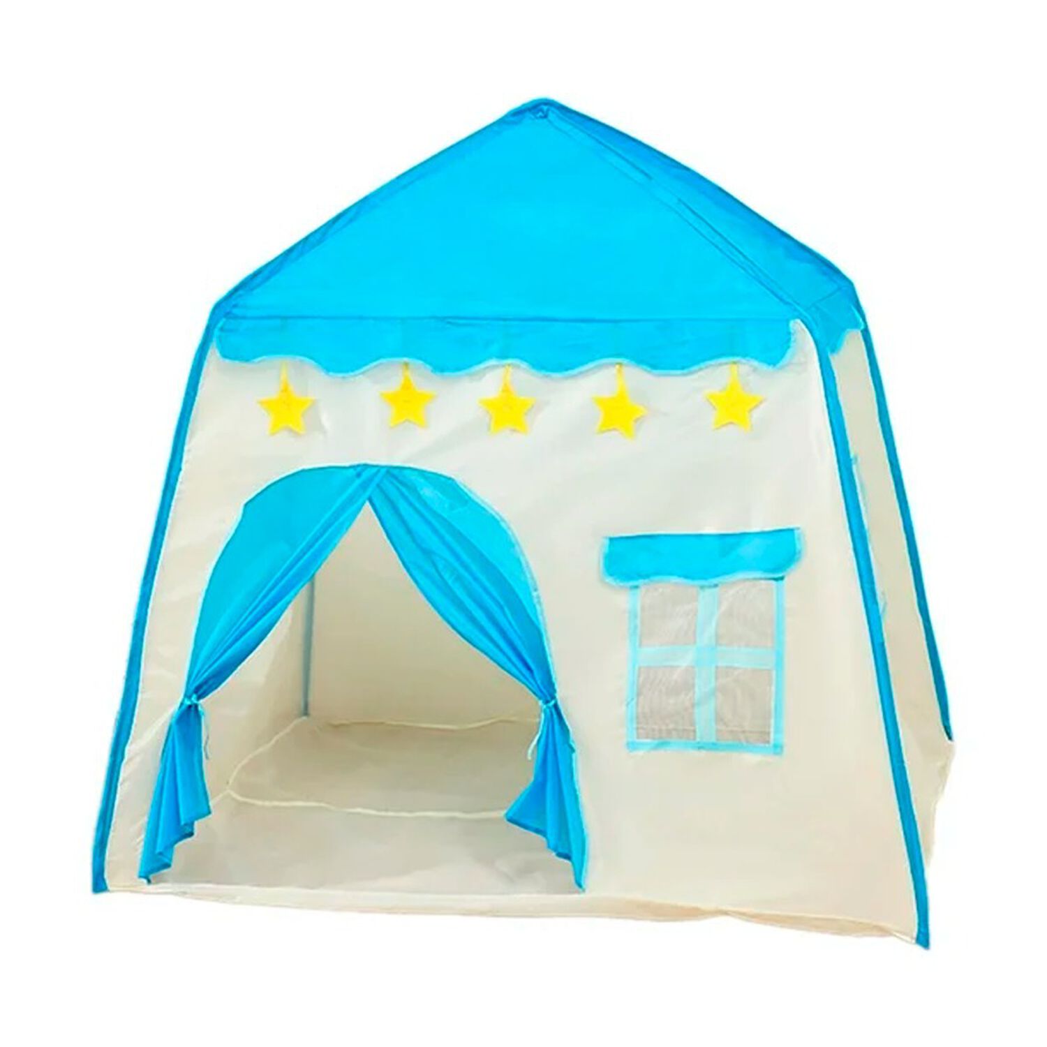 Tienda De Juegos Carpa Plegable Para Ni&ntilde;os Castillo Azul image number 0.0