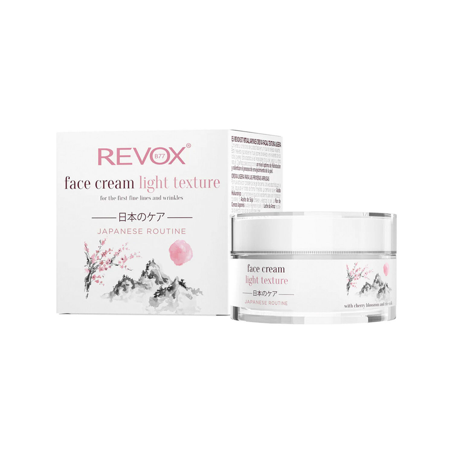 Crema Facial De Textura Ligera Rutina Japonesa Revox 50ml image number 0.0