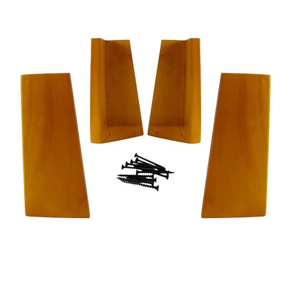 Kit 4 Patas Universales Para Cama Europea - Miel 19.5 Cm image number 0.0