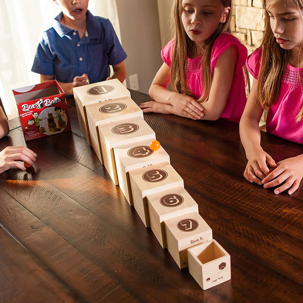Box N Balls, Juego De Creatividad Fatbrain Toys image number 5.0