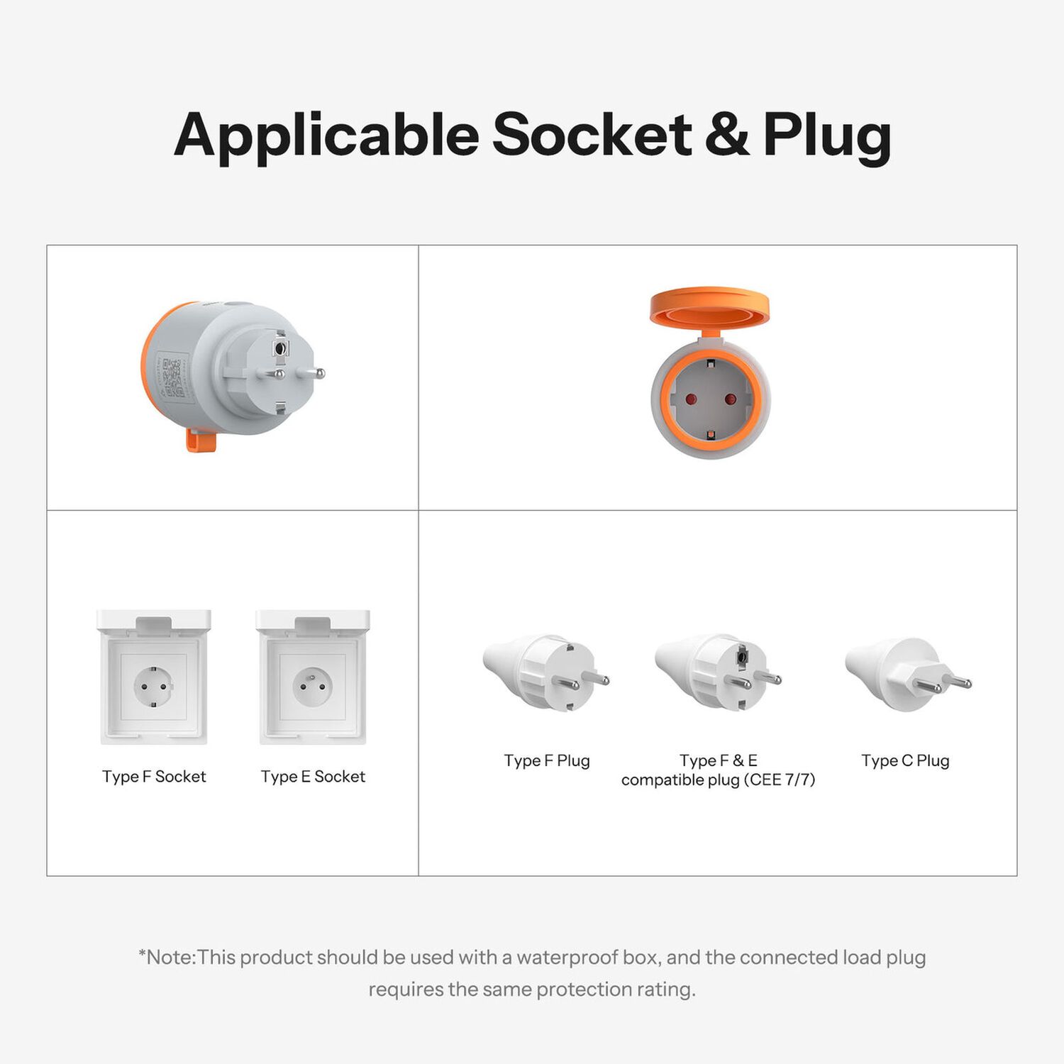 Enchufe Wifi Sonoff S61s 16a Para Exteriores Con Medicion image number 4.0