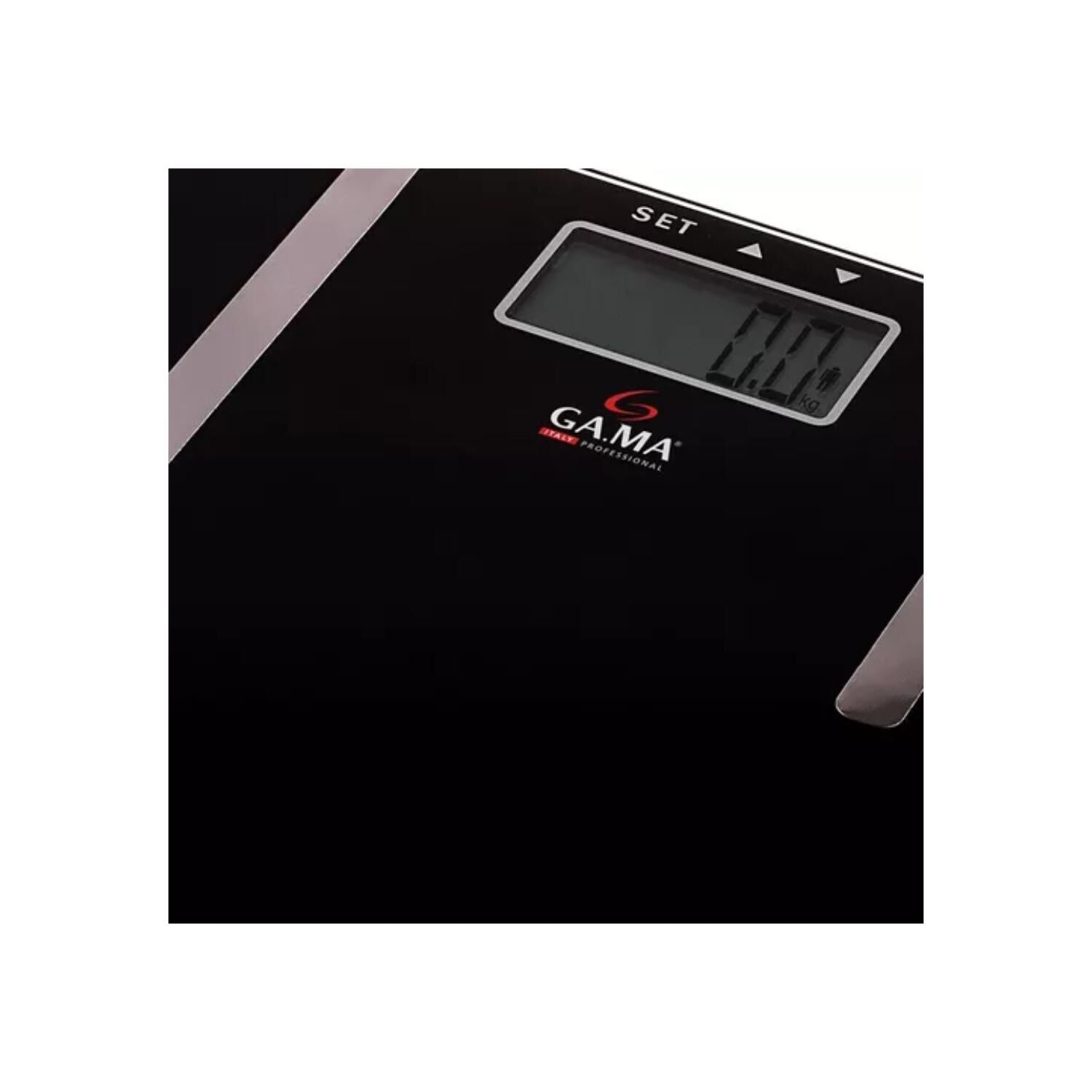 Balanza Peso Digital 150kg Negro Luxury Negro Scf2000 Gama image number 1.0