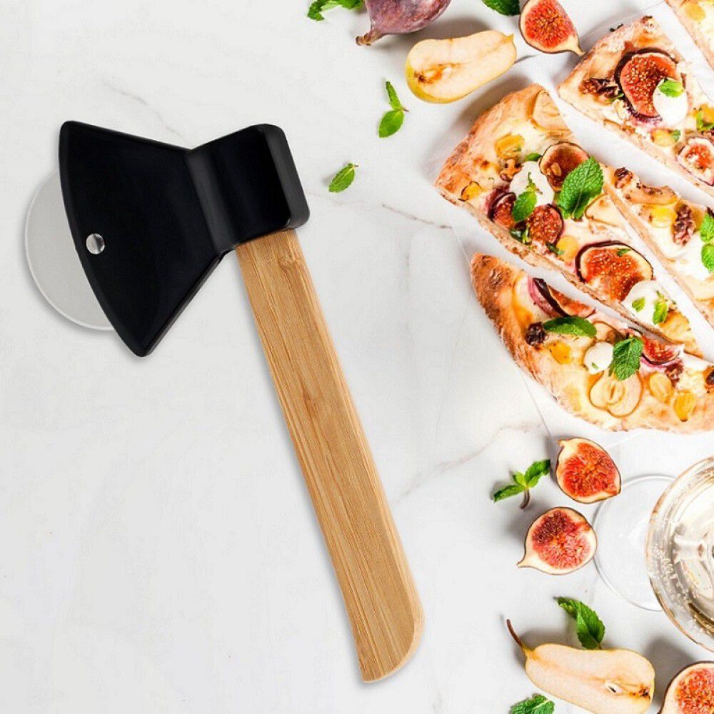 Cortador De Pizza En Forma De Hacha image number 4.0