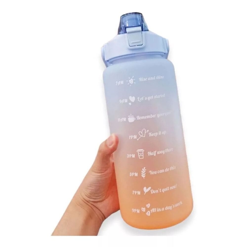 Pack 2 Botellas Agua Motivacionales De 2 Litros Y 900 Ml image number 2.0