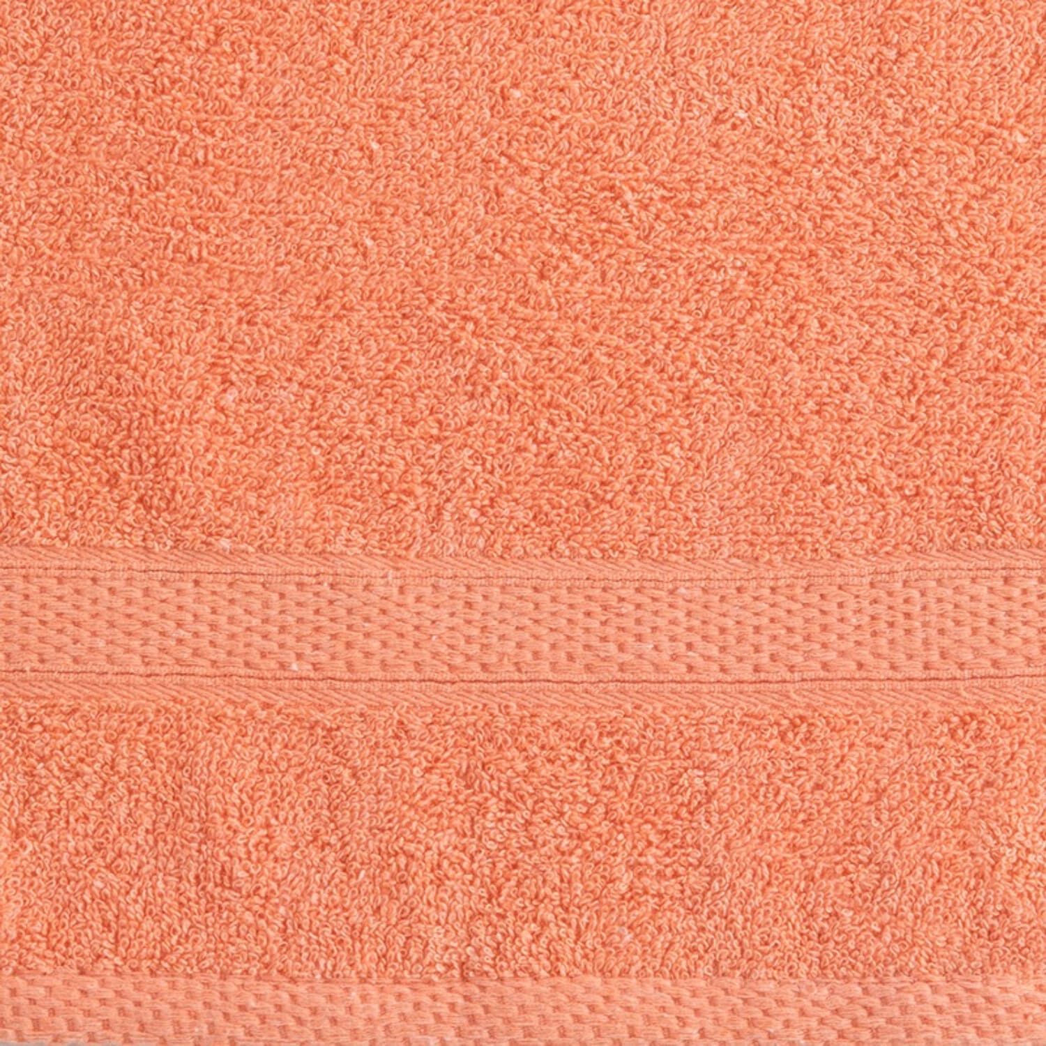 Set 2 Toallas Colorix 380 Grs / Coral Plumetti image number 0.0