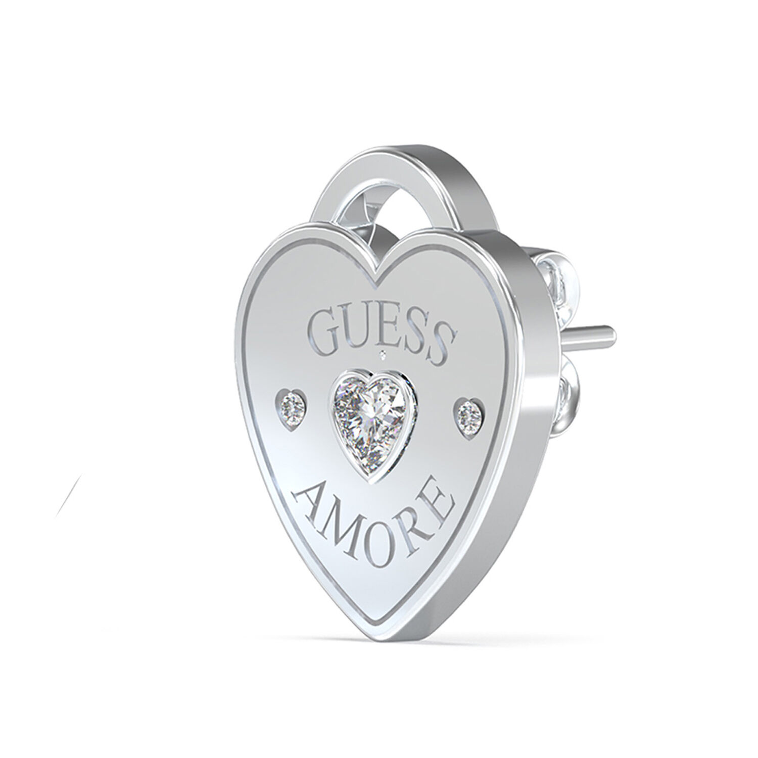 Aros Guess Jube05058jwrht-u Plateados image number 1.0