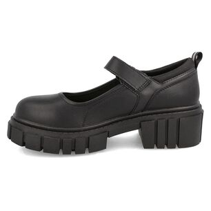 Zapato Escolar Mujer Teener Ballerina Chumy Negro