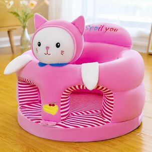 Asiento De Bebé Acolchado De Peluche Seguridad Anticaida