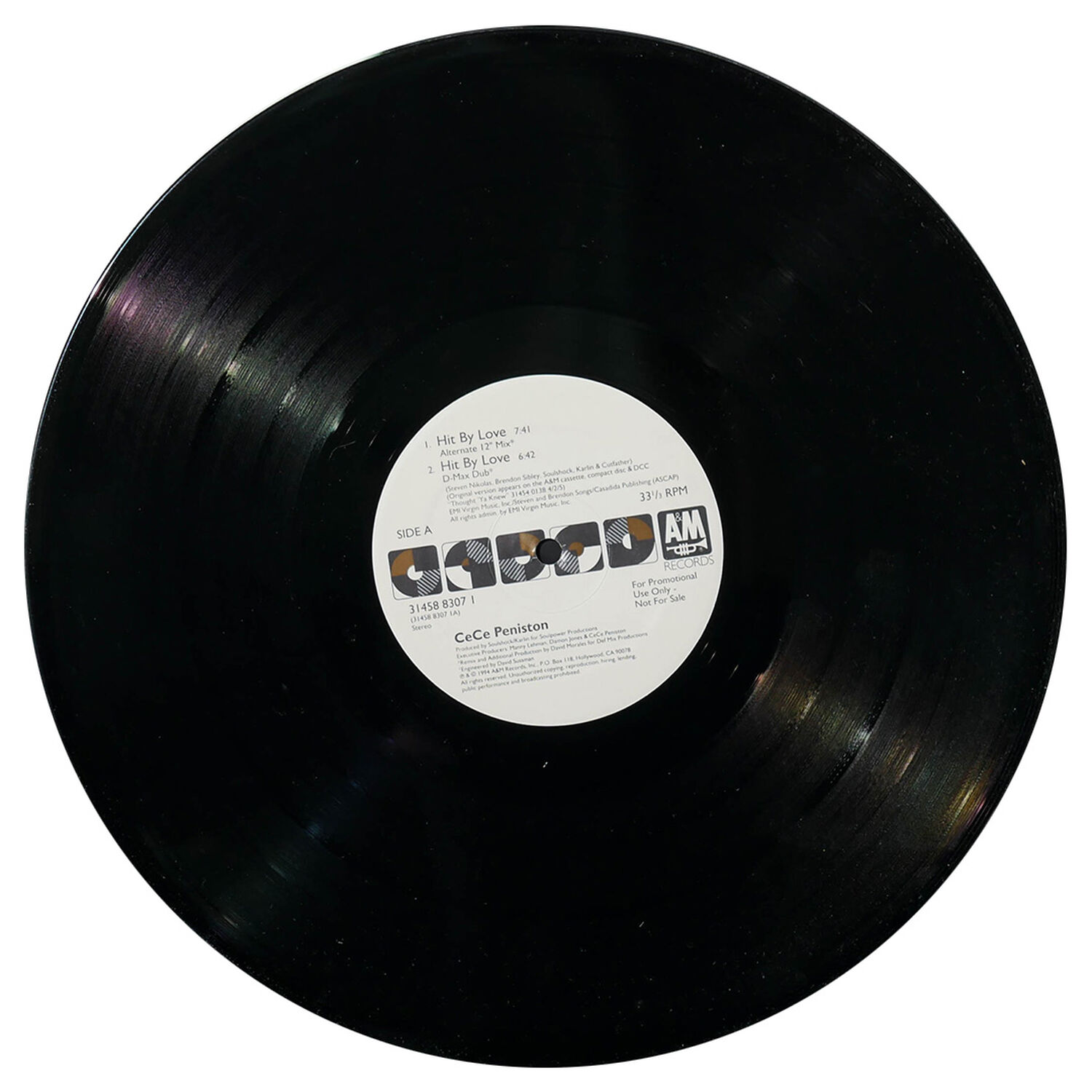 Cece Peniston - Hit By Love (2lp) | 12" Maxi Single Usado image number 2.0