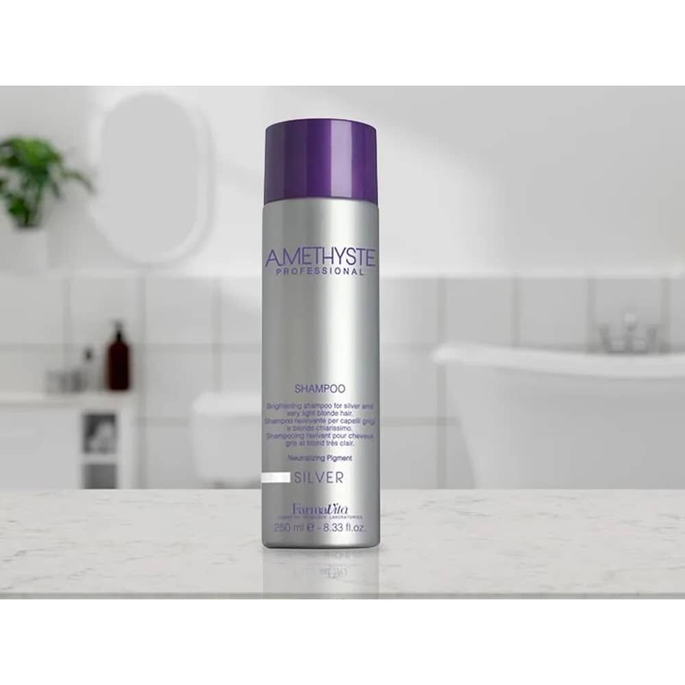 Farmavita Shampoo Amethyste Silver X 250 Ml image number 1.0