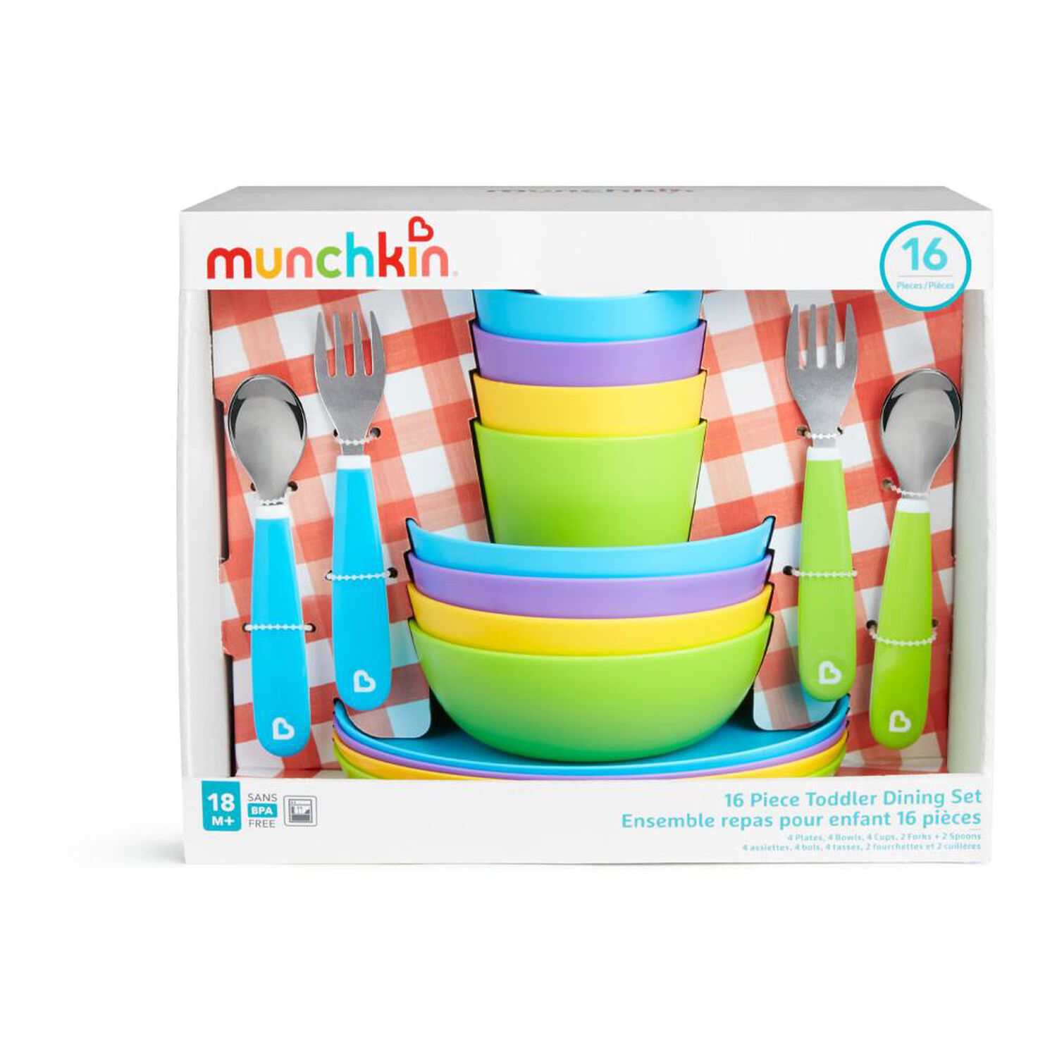 Set De Alimentacion 16 Piezas Munchkin image number 2.0