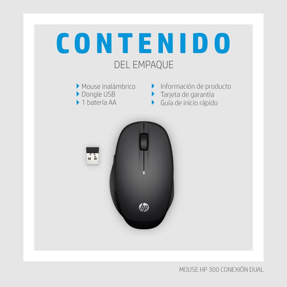 Mouse Hp Dual Mode 300 image number 4.0