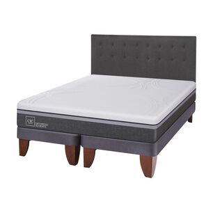 Cama Europea Cic Ortopedic Advance / King / Base Dividida + Respaldo