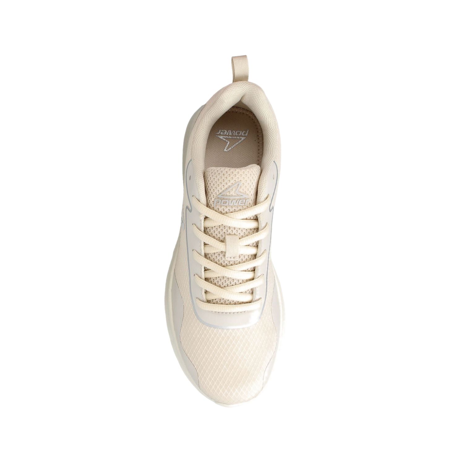 Zapatilla Mujer Power Credo Urban Running Beige image number 3.0