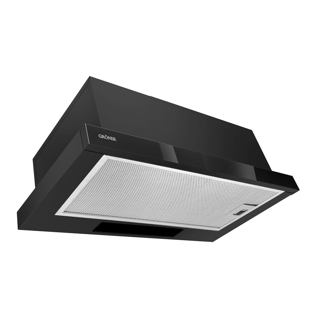 Campana Telesc&oacute;pica Groner Black Glass 60 Cm image number 2.0