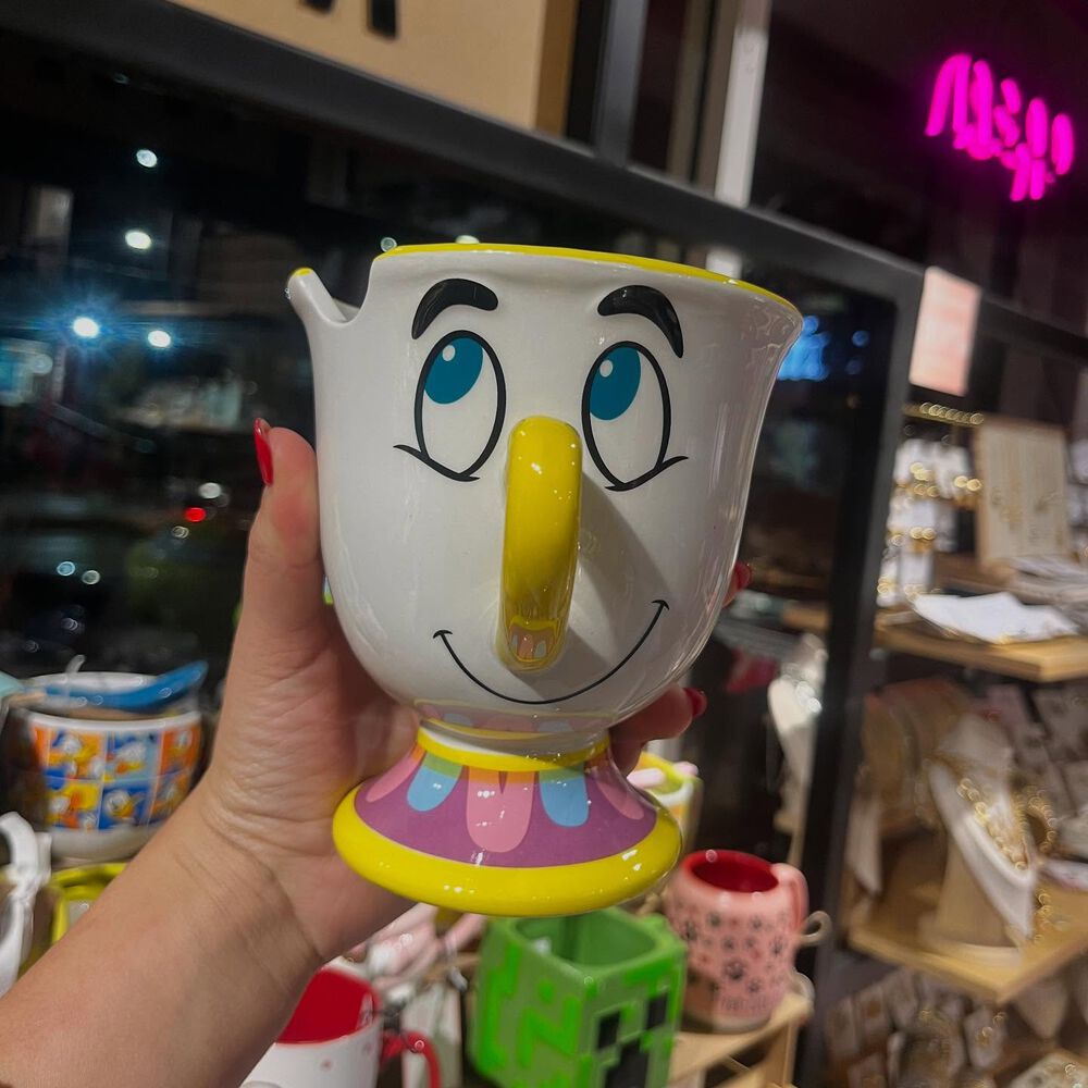 Tazón Cerámica 3d Chip De La Bella Y La Bestia image number 3.0