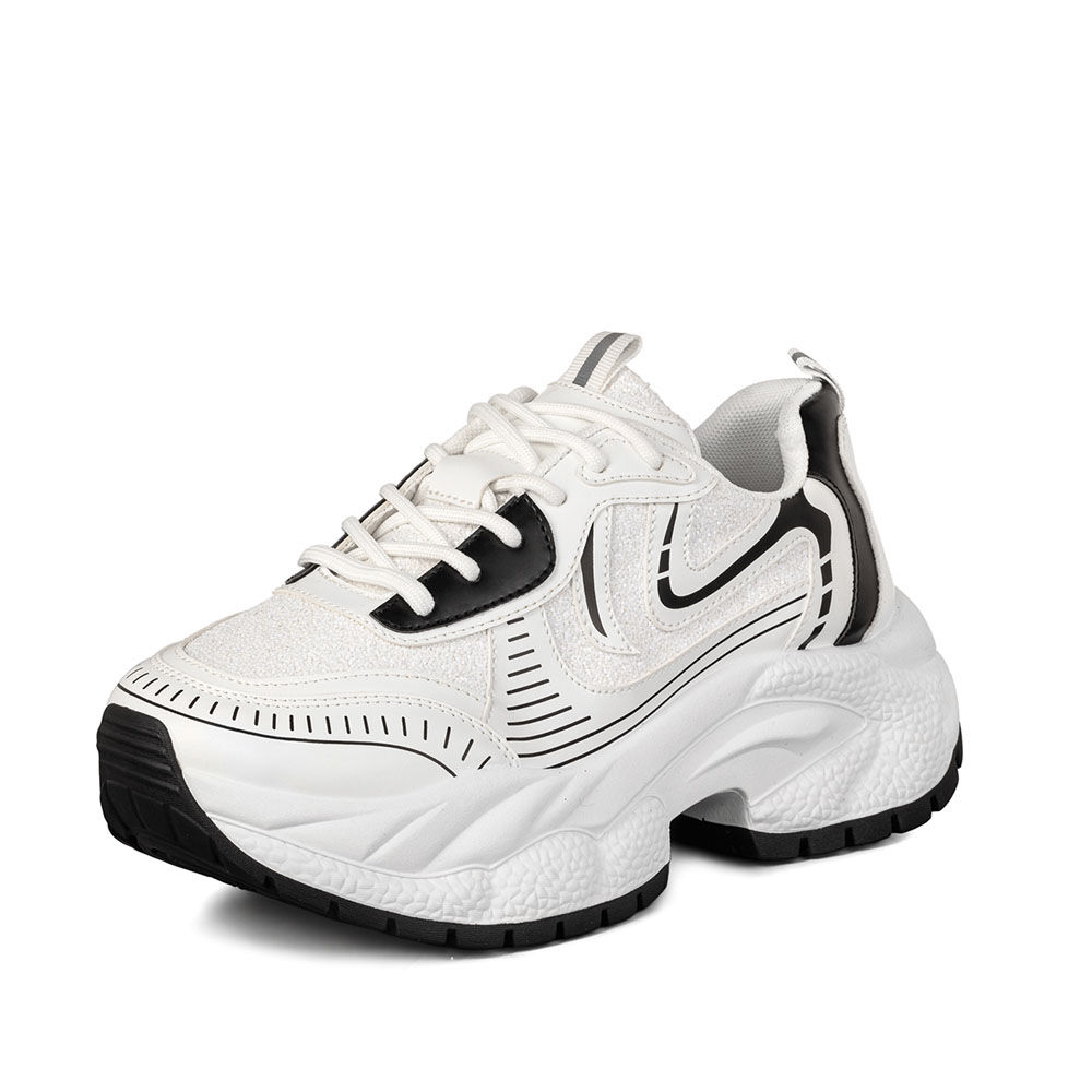 Zapatilla Deportiva Mujer Comfort Glitter Weide Tfa208 image number 6.0