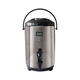 Termo Acero Inoxidable 10 Litros Con Visor De Temperatura