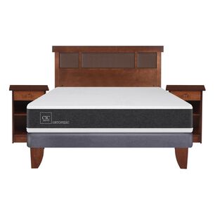Cama Europea Cic Ortopedic / 2 Plazas / Base Normal