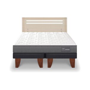 Cama Europea Cic Anatomic / 2 Plazas / Base Dividida + Respaldo